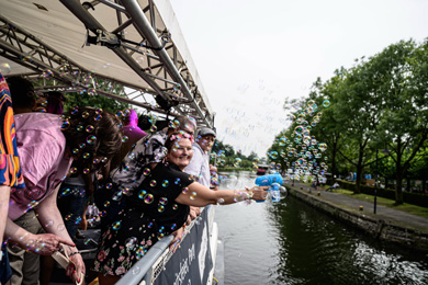 Bilder des Party Schiffs Events Beats & Boat Ruhr in Mülheim an der Ruhr / NRW